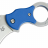 Складной нож-брелок Fox Mini-KA Karambit Blue 535 BL - Складной нож-брелок Fox Mini-KA Karambit Blue 535 BL