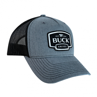 Бейсболка Buck Gray Trucker Logo Patch 89142 Новинка!