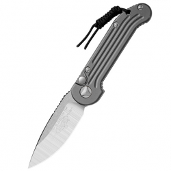 Складной автоматический нож Microtech LUDT Gray 135-4GY