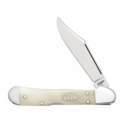 Нож перочинный Smooth Natural Bone Mini Copperlock + зажигалка 207 ZIPPO 50533_207