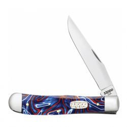 Нож перочинный Patriotic Kirinite Smooth Trapper + зажигалка 207 ZIPPO 50511_207