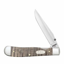 Нож перочинный Natural Curly Maple Wood Trapperlock + зажигалка 207 ZIPPO 50609_207