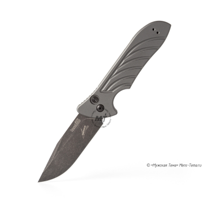 Складной автоматический нож Kershaw Launch 5 Grey 7600GRYBW Лимитированный выпуск!