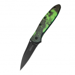 Складной полуавтоматический нож Kershaw Leek Digital Green Camo 1660DGRN
